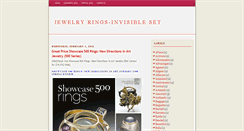 Desktop Screenshot of jewelry-rings-invisible.blogspot.com