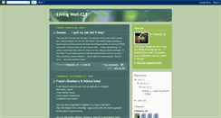 Desktop Screenshot of livingwell-clt.blogspot.com