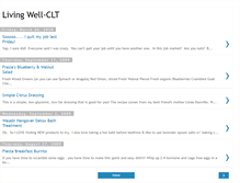 Tablet Screenshot of livingwell-clt.blogspot.com