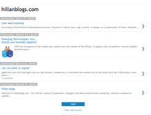 Tablet Screenshot of hillank.blogspot.com