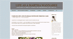 Desktop Screenshot of lifeasamarthawannabee.blogspot.com