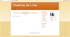 Desktop Screenshot of chaticesdelivia.blogspot.com