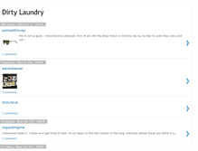 Tablet Screenshot of dirtyylaundryy.blogspot.com