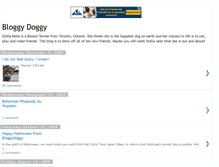 Tablet Screenshot of mybloggydoggy.blogspot.com