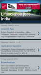 Mobile Screenshot of joblifescience.blogspot.com