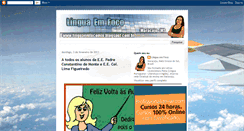 Desktop Screenshot of linguaemfocomju.blogspot.com
