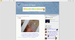Desktop Screenshot of esperandoagosto.blogspot.com