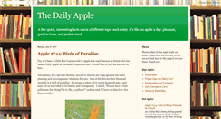 Desktop Screenshot of dailyapple.blogspot.com