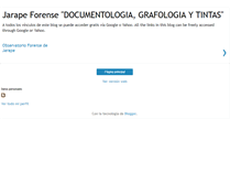 Tablet Screenshot of jarapeforensedocumentologia.blogspot.com