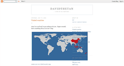 Desktop Screenshot of davidthetan.blogspot.com