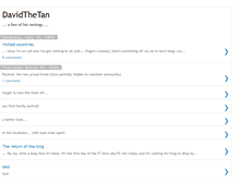 Tablet Screenshot of davidthetan.blogspot.com
