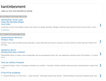 Tablet Screenshot of kantinbasement.blogspot.com
