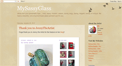 Desktop Screenshot of mysassyglass.blogspot.com