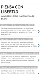 Mobile Screenshot of masonerialiberalbilbao.blogspot.com