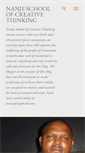 Mobile Screenshot of nanjecreativethinking.blogspot.com