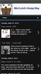 Mobile Screenshot of mattyrichsdesignblog.blogspot.com