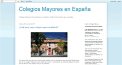 Desktop Screenshot of colegios-mayores.blogspot.com