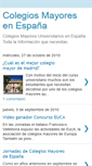 Mobile Screenshot of colegios-mayores.blogspot.com