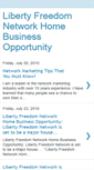 Mobile Screenshot of liberty-freedom-network.blogspot.com