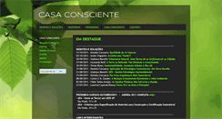 Desktop Screenshot of blog-casaconsciente.blogspot.com