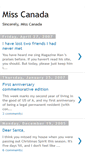 Mobile Screenshot of misscanada.blogspot.com