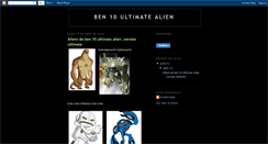 Desktop Screenshot of ben-10-ultimate-alien.blogspot.com