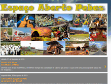 Tablet Screenshot of espacoabertopebas.blogspot.com