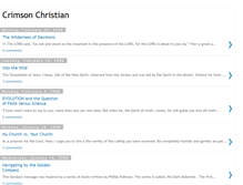 Tablet Screenshot of crimsonchristian.blogspot.com