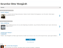 Tablet Screenshot of bittewestgardh.blogspot.com