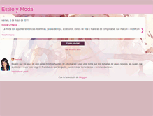 Tablet Screenshot of jessica-estiloymoda-jessica.blogspot.com