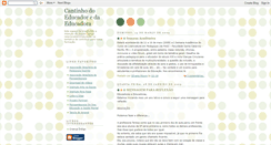 Desktop Screenshot of cantinhodopedagogo.blogspot.com