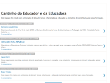Tablet Screenshot of cantinhodopedagogo.blogspot.com