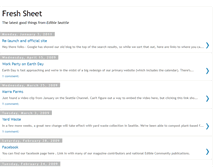 Tablet Screenshot of edibleseattle.blogspot.com