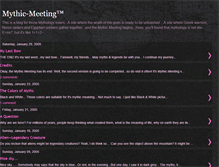 Tablet Screenshot of mythic-meeting.blogspot.com