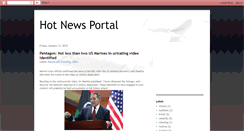 Desktop Screenshot of hot-news-portal.blogspot.com