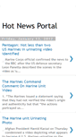 Mobile Screenshot of hot-news-portal.blogspot.com