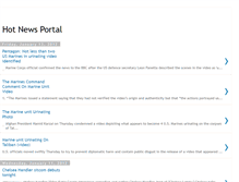 Tablet Screenshot of hot-news-portal.blogspot.com