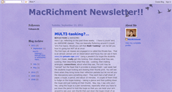 Desktop Screenshot of macrichmentnewsletter.blogspot.com