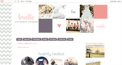 Desktop Screenshot of briellephotographyanddesign.blogspot.com