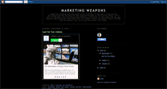 Desktop Screenshot of john-marketingweapons.blogspot.com