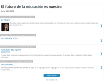 Tablet Screenshot of elfuturodelaeducacionesnuestro.blogspot.com