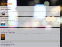 Tablet Screenshot of elsatravels.blogspot.com