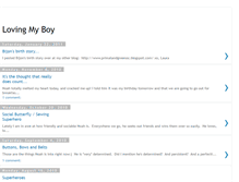 Tablet Screenshot of lovingmyboy.blogspot.com