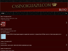 Tablet Screenshot of casinoiguazu.blogspot.com