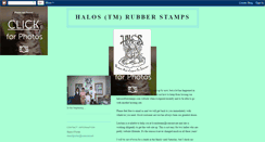 Desktop Screenshot of halosrubberstamps.blogspot.com