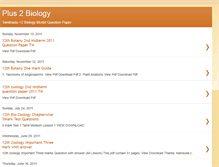 Tablet Screenshot of plus2biology.blogspot.com