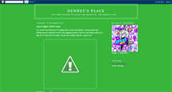 Desktop Screenshot of denneysplace.blogspot.com