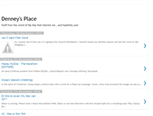 Tablet Screenshot of denneysplace.blogspot.com