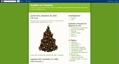 Desktop Screenshot of andebolnofeminino.blogspot.com