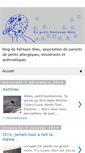 Mobile Screenshot of lepetitherissonbleu.blogspot.com